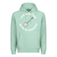 Seafoam Banjo Bluegrass Music Traditional Musician Funny Gift Premium Hoodie - artisFamous