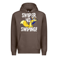Coffee swiper no swiping Premium Hoodie - artisFamous