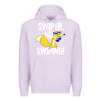Lilac swiper no swiping Premium Hoodie - artisFamous