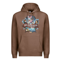 Chestnut Splash Mountain Premium Hoodie - artisFamous