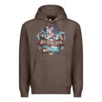Coffee Splash Mountain Premium Hoodie - artisFamous