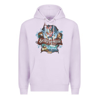 Lilac Splash Mountain Premium Hoodie - artisFamous