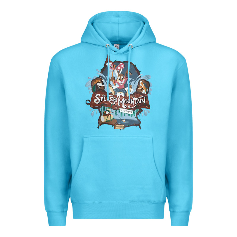 Splash Mountain Premium Hoodie by artisFamous | Teevron