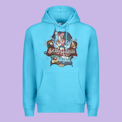 Splash Mountain Premium Hoodie Designed By Artisfamous