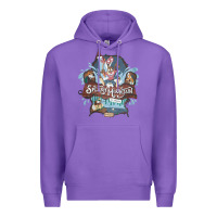 Purple Splash Mountain Premium Hoodie - artisFamous