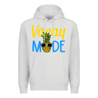 Dove Grey vacay mode shirt pineapple Premium Hoodie - artisFamous
