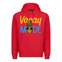 Red vacay mode shirt pineapple Premium Hoodie - artisFamous