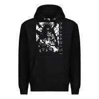 Black vintage japanese anime Premium Hoodie - artisFamous
