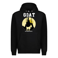 Black big thunder mountain goat Premium Hoodie - artisFamous