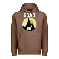 Chestnut big thunder mountain goat Premium Hoodie - artisFamous