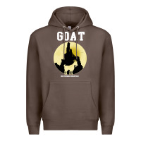 Coffee big thunder mountain goat Premium Hoodie - artisFamous