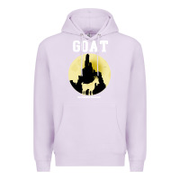 Lilac big thunder mountain goat Premium Hoodie - artisFamous