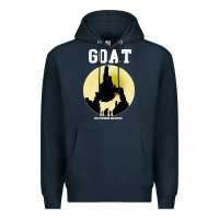 Navy big thunder mountain goat Premium Hoodie - artisFamous