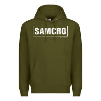 Army Green samcro Premium Hoodie - artisFamous