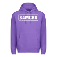 Purple samcro Premium Hoodie - artisFamous
