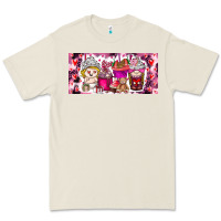 Bone Valentine Coffee Premium Tee - CowhideDigitalArt
