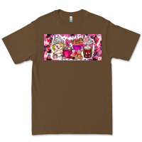 Cacao Valentine Coffee Premium Tee - CowhideDigitalArt