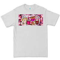 Dove Grey Valentine Coffee Premium Tee - CowhideDigitalArt