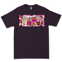 Plum Valentine Coffee Premium Tee - CowhideDigitalArt