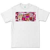 White Valentine Coffee Premium Tee - CowhideDigitalArt