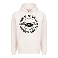 Pale Pink sons of arthritis funny Premium Hoodie - artisFamous