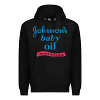 Black johnson's baby oil Premium Hoodie - artisFamous