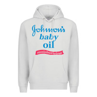 Dove Grey johnson's baby oil Premium Hoodie - artisFamous