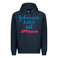 Navy johnson's baby oil Premium Hoodie - artisFamous