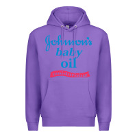 Purple johnson's baby oil Premium Hoodie - artisFamous
