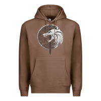 Chestnut Witcher Wolf Premium Hoodie - artisFamous