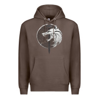 Coffee Witcher Wolf Premium Hoodie - artisFamous