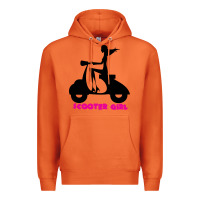 Carrot scooter girl Premium Hoodie - artisFamous