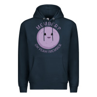 Navy member berries Premium Hoodie - artisFamous