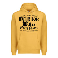Mustard mordor fun run Premium Hoodie - artisFamous