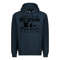 Navy mordor fun run Premium Hoodie - artisFamous