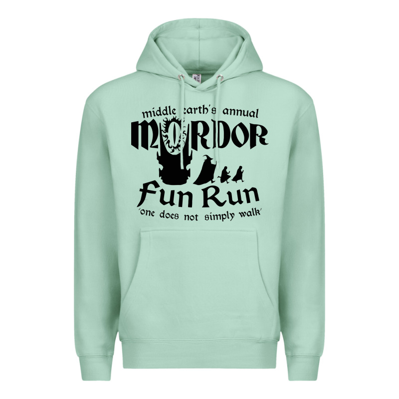 Mordor Fun Run Premium Hoodie by artisFamous | Teevron