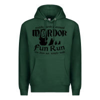 Sports Green mordor fun run Premium Hoodie - artisFamous