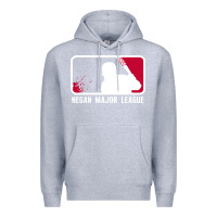 Heather Grey negan major league Premium Hoodie - artisFamous