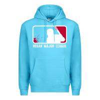 Ocean Blue negan major league Premium Hoodie - artisFamous