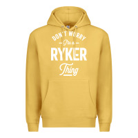 Antique Gold Ryker Personalized Name Birthday Gift Premium Hoodie - artisFamous