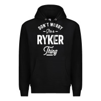 Black Ryker Personalized Name Birthday Gift Premium Hoodie - artisFamous