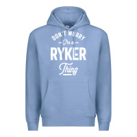 Colony Blue Ryker Personalized Name Birthday Gift Premium Hoodie - artisFamous