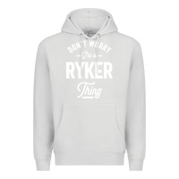 Dove Grey Ryker Personalized Name Birthday Gift Premium Hoodie - artisFamous
