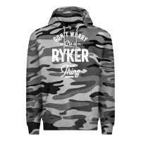 Slate Camo Ryker Personalized Name Birthday Gift Premium Hoodie - artisFamous