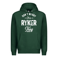 Sports Green Ryker Personalized Name Birthday Gift Premium Hoodie - artisFamous