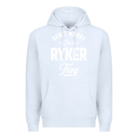 White Ryker Personalized Name Birthday Gift Premium Hoodie - artisFamous