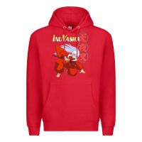 Red vintage animejapanese cartoon Premium Hoodie - artisFamous