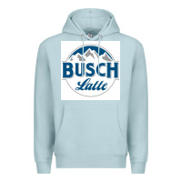 Blue Mist latte classic busch Premium Hoodie - artisFamous