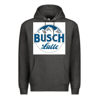 Charcoal Heather latte classic busch Premium Hoodie - artisFamous