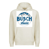 Oatmeal Heather latte classic busch Premium Hoodie - artisFamous